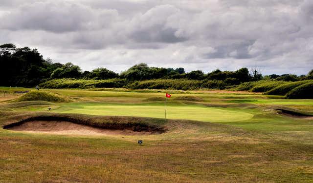 View of a green at Littlehampton Golf Club