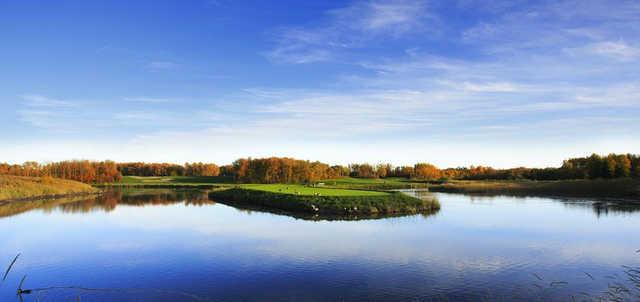 A fall day view from Deer Park Golf Course.