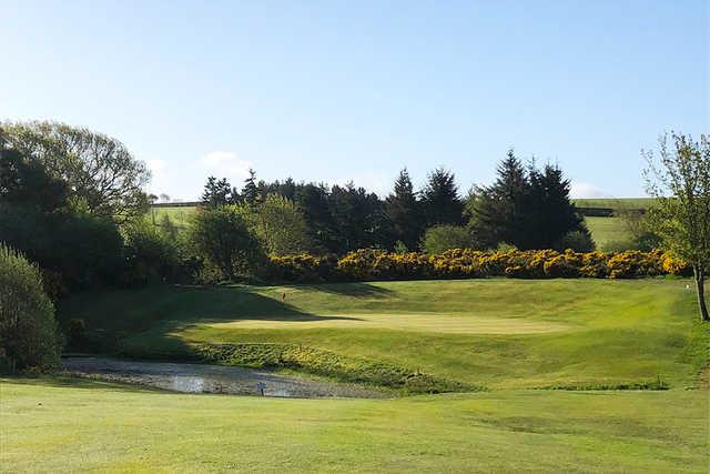 View of a green at Jedburgh Golf Club