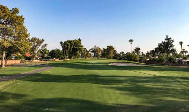 View from a fairway at Arizona Golf Resort