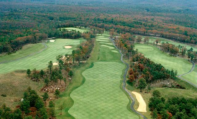 Aerial view from Waverly Oaks Golf Club