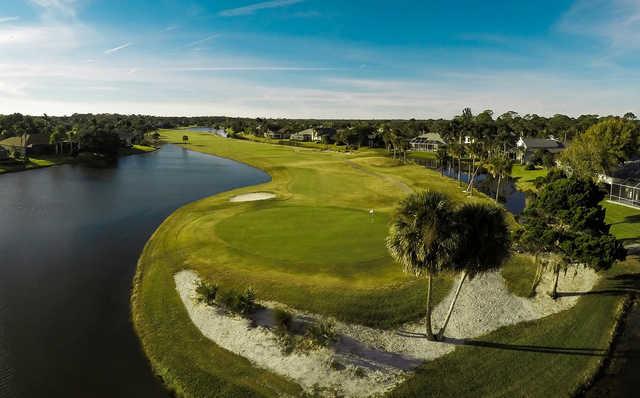 525-yard, par 5 Signature 7th, regarded as one of the most challenging holes in Central Florida.