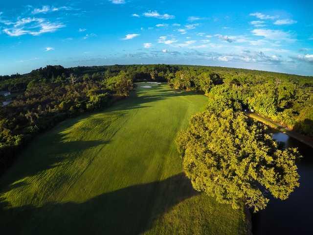 View of #15 Approach - Launch Pad at Cape Canaveral is in the background.