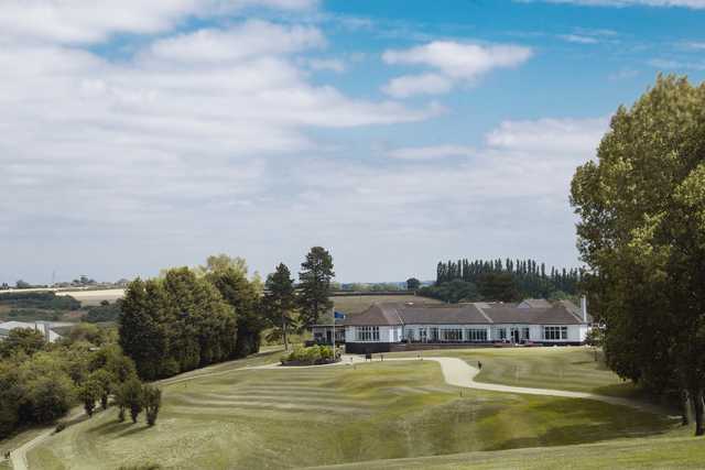 View of the clubhouse at Rushcliffe Golf Club