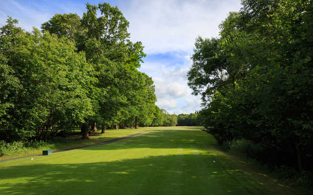 View of the 3rd green at West Kent Golf Club.