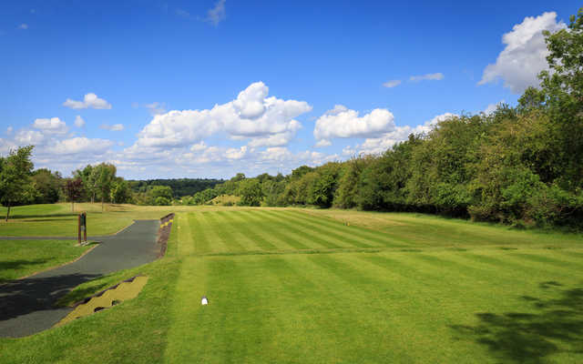 View of the 5th green at West Kent Golf Club.