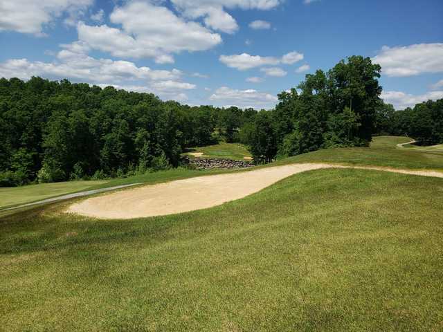 View from a tee at RiverWatch Golf Club