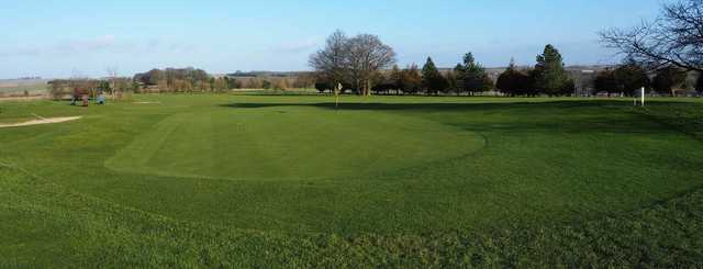 A view of hole #3 at West Wilts Golf Club.