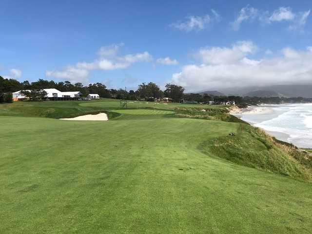 Pebble Beach Golf Links 7th Hole Sleeve Golf Balls by Taylormade