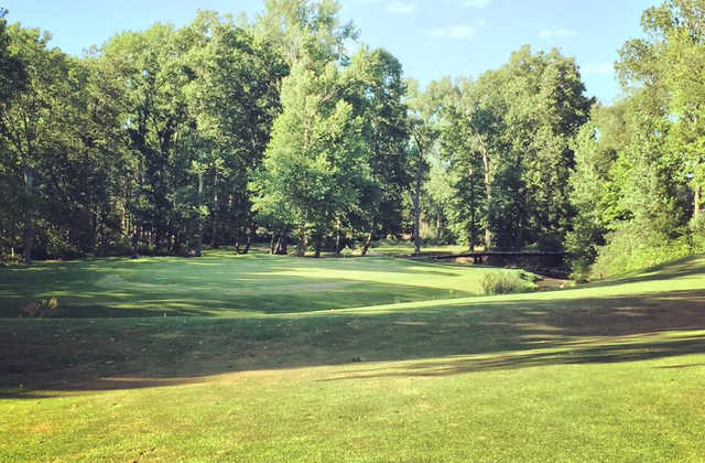 A view of hole #14 at Chapel Hill Golf Course.