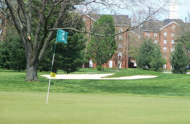 A view of the 2nd hole at Ohio University Golf Course.