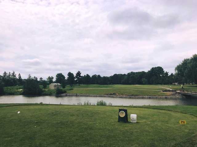 A view over the water from Springvale Golf Club.