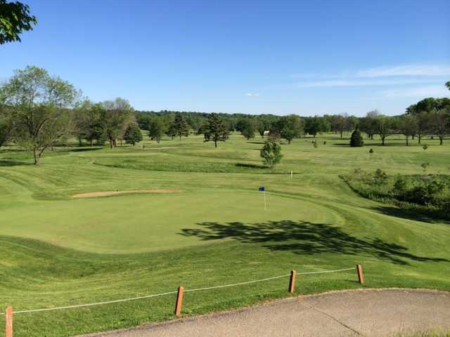 A view of a hole at Community Golf Course.