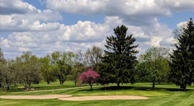 View of a green at Elms Country Club 