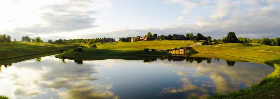 A view from Island Green Golf Club