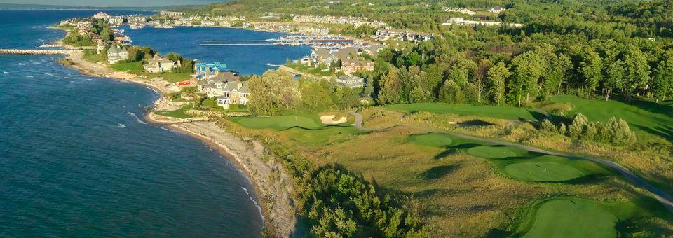 The Links/Quarry at Bay Harbor Golf Club in Bay Harbor, Michigan