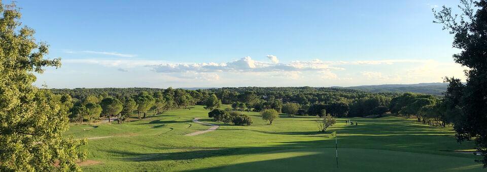 A view from Golf du Pic Saint Loup