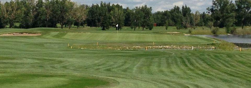 A view from Taber Golf Club
