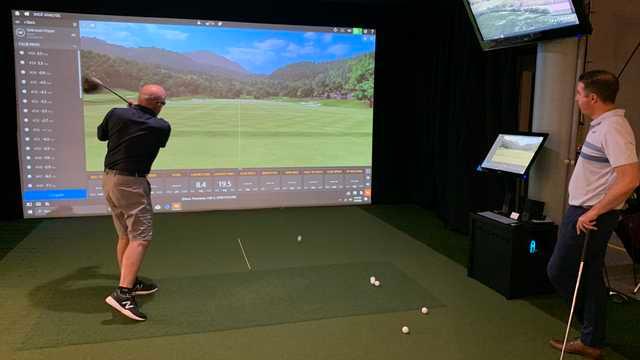 Indoor Golf @ Meridian Fitness
