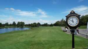 Fenton shops Golfing Clock